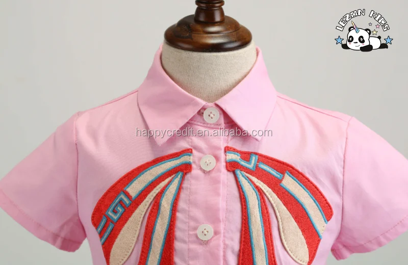 LEZONKIDS - Custom Clothing Embroidery Dress for Kids Princess Frocks for 12 Years Girls